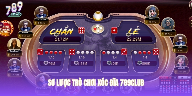 Sơ lược trò chơi xóc đĩa 789CLUB